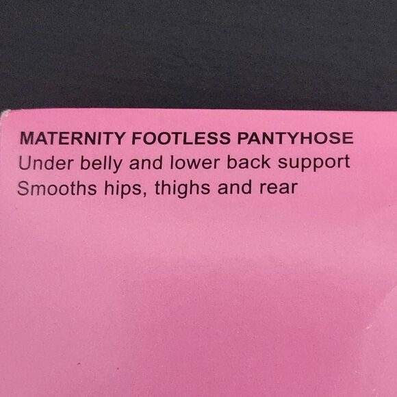 SPANX Maternity Footless Pantyhose in Black NWT Size B 115-150 lbs. Mama Spanx - Picture 3 of 6